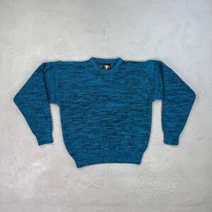 Vintage 1980s Colore Acrylic Knit Sweater Women's Large